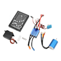 Pikkukuva 2 / 8: 4500KV harjaton moottori 25A harjaton ESC 2.2KG servo ohjelmointikortti Traxxasille HSP:lle Wltoysille 1/16 1/18 RC-autolle