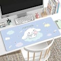 Miniatyrbillede 3 af 5: Kawaii Cinnamoroll Rand Stor Gaming Rand Computer Skrivebordsmåtte Zekai 300x600x2mm15
