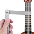 Miniatyrbild 7 av 8: Praktisk set i rostfritt stål Fret Rocker String Höjdmätverktyg för Luthier