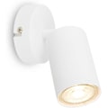 Miniatyrbillede 1 af 4: Justerbar væglampe til indendørs brug, dobbelt, maks. 10 W, læselampe, stuelampe, væglampe, køkkenlampe, ganglampe, Hvid