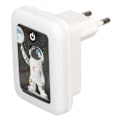 Miniatyrbilde 3 av 8: USB-vegglader med dobbel port, berøringskontakt, 5V 2.4A USB-laderadapter med LED-nattlys, EU-kontakt 110-265V