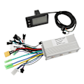 Miniatyrbillede 7 af 8: Elektrisk cykelcontroller sæt 36V 48V 60V 500W 28A børsteløs 3 tilstandscontroller 866 LCD displaypanel cykelkonverteringssæt