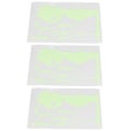 Miniatyrbild 4 av 8: 3 st Luminous Stickers Söta Mönster Vattentäta Självhäftande DIY Konst Dekaler för Toalett Vägg Fönster Dekoration Hantverk