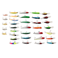 Miniatyrbillede 3 af 8: 35 stk. simuleret hård agn blandet minnow fiske lokke sæt minnow lokke til ferskvand saltvand bådfiskeri