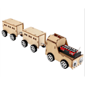 Miniatyrbillede 2 af 8: Børns Elektriske DIY Lille Togmodel Videnskabeligt Eksperiment Legetøj