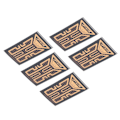 Pikkukuva 8 / 8: 5 kpl puhelinsignaalitarrat PCB Black Gold -puhelimen signaalin parannustarrat vuorikiipeilyyn