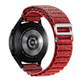 Miniatyrbillede 1 af 5: Universal Nylon Justerbar Urrem til Coros Pace 2 / Coros Apex 42mm - Lysende Rød