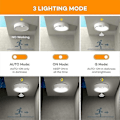 Miniatyrbilde 3 av 5: LED Taklampe med Bevegelsessensor Innendørs, Batteridrevet Sensor Taklampe, Flush Nattlys for Toalett Bodskap Trapper Garasje Korridor -JRCN