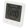 Miniatyrbillede 2 af 8: Digital Display Termometer Hvid Udendørs Have Vandtæt temperaturmåler med krog
