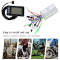 Miniatyrbillede 8 af 8: 48V 60V 350W Controller Vandtæt Elektrisk Cykel Controller Kit med Display til DIY Elektrisk Cykel Konverteringssæt