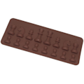 Miniatyrbillede 1 af 5: Internationalt skak silikone chokoladeform - 2 stk | DIY slik kage topper dekoration