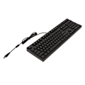 Miniatyrbild 7 av 8: Röd switch-tangentbord 108 tangenter trådbundet röd switch ergonomisk vit bakgrundsbelyst mekaniskt tangentbord för PC bärbar dator