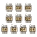 Miniatyrbild 5 av 8: 10 st 60A 400V snabbkopplingskabel Terminal One In Two Out Elektriska ledningar Inline Junction Blocks för 0,5‑6mm² ledningar