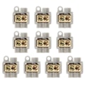 Pikkukuva 5 / 8: 10 kpl 60A 400V pikaliitinkaapelin liitin Yksi in kaksi ulos Sähköjohdotus Inline liitoslohkot 0,5–6 mm² johdoille