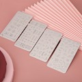 Miniatyrbillede 3 af 8: Negle stempling plader Stencils Mønster DIY Negle Printing Stempling skabelon Manicure Tool09-12