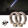 Miniatyrbillede 5 af 8: Heavy Duty Aluminium Alloy 0.760inch Flashlight Adapter Ring Torch Light Mount EX313-DK
