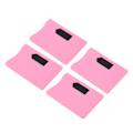 Miniatyrbild 8 av 8: 10 STK RFID-blockerande korthållare Stöldskydd Ultratunt RFID-identitetskortskydd för män Kvinnor Rosa
