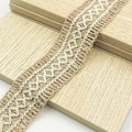 Miniatyrbild 3 av 5: 5-pack Juteband för DIY-hantverk Rustik Spetsband Burlap Tyg Presentinslag Fest Semester Dekoration