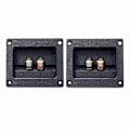 Pikkukuva 1 / 5: Auton stereokaiuttimen liitin - 2 kpl, DIY, 2-tie, jousikuppi, banaaniliittimet