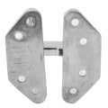 Miniatyrbillede 8 af 8: Bådluge Hængsel Rustfrit Stål 316 Sommerfugleformet Strop Hængsel Dør Hardware1 Stk