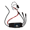 Miniatyrbillede 3 af 8: 40A RC børsteløs motor elektrisk hastighedsregulator ESC 2‑6S til forskellige flyvekontroller