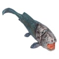 Miniatyrbillede 4 af 8: Simuleret falsk fiskemodel kunstig naturtro Jurassic periode Zhengs fiskemodel til børnBlå