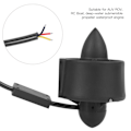 Miniatyrbild 8 av 8: 560KV Låg Effekt Djupvatten Propeller 300M Vattentät Propeller för RC Båt Modell (CW)