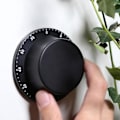 Miniatyrbillede 2 af 5: Køkken Timer og Stopur - Magnetisk Base, Lydalarm - Rustfrit Stål - Madlavning, Køkken, Badeværelse Påmindelse
