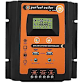Miniatyrbillede 1 af 5: Solar Charge Controller Solpanel Batteri Regulator Dobbelt USB LCD Display 12V/24V 30A50A MPPT(50A)