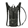 Miniatyrbillede 1 af 5: Hydration Pack Slidfast Oxford klud Vandtæt justerbar vandblære rygsæk til cykling Sort Camouflage