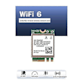 Miniatyrbillede 2 af 5: MT7921 WIFI6 2.4G 5G Gigabit Netværkskort M2 5.2 BT Netværkskort Desktop Computer Laptop Indbygget Trådløst Netværkskort