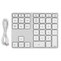 Mini numeriskt tangentbord för Bluetooth 3.0 Aluminiumlegering Inbyggt litiumbatteri