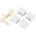 Miniatyrbilde 3 av 8: 120 stk korssting viklebrett håndsveivet garnvikling DIY sytilbehør