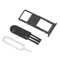 Miniatyrbilde 2 av 8: SIM-kortbrett Solid Slitesterk plast Perfekt erstatning Nøyaktig størrelse SIM-kortholder for Galaxy A02S A025U