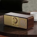 Pikkukuva 4 / 5: Kannettava Retro FM Radio Puinen Radiovastaanotin Langaton Hi-Fi A
