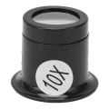 Miniatyrbillede 1 af 8: Juvelerer Lup Forstørrelsesglas Bærbar Monocle Eye Loop Forstørrelsesurmagere Reparationsværktøj til mønter Frimærker 10X