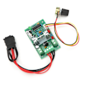 Miniatyrbild 7 av 8: DC-motorhastighetskontrollmodul PWM-justerbar omkopplare CW CCW-styrenhetsdrivrutin DC10V/12V/24V/36V