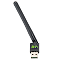 Pikkukuva 6 / 8: Ilmainen USB2.0 WiFi Langaton sovitin Verkkokortti Antenni Wi-Fi-vastaanotin 150Mbps