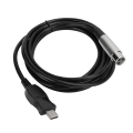 Miniatyrbild 1 av 8: Mikrofon Mic Link Kabel Adapter USB till XLR Mikrofon Link Kabel sladd 3 meter
