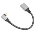 Miniatyrbillede 4 af 8: HD multimedie interfacekabel 4K 60Hz han til hun mikro til HD multimedie interface kabel til pc kamera projektor venstre 0,2 meter / 7,87 tommer