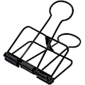 Miniatyrbillede 1 af 5: Ekstra Store Binder Clips 2 Tommer, Klemmer Sorte til Kontor Skoleartikler (15 stk)