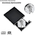 Pikkukuva 4 / 5: USB Ulkoinen DVD-asema CD-polttimella - Nopea yhdistelmä PC:lle ja Macille