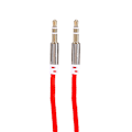 Miniatyrbillede 4 af 8: Lydkabeladapterstik 3,5 mm AUX-kabel han-til-han-bilhjælpeledning Stereokabel Rød