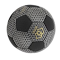 Miniatyrbillede 8 af 8: Reflekterende fodbold i PU-læder, holdbar og slidstærk, reflekterende fodbold til indendørs og udendørs skoletræning