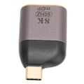 Pikkukuva 8 / 8: USB C - DisplayPort -sovitin 8K 60 Hz alumiiniseoksesta Plug and Play USB C - Mini DP -sovitin kannettavalle tietokoneelle