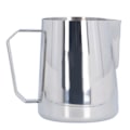 Miniatyrbilde 1 av 8: Melkeskummer i rustfritt stål 600 ml, dampet melkeskummer for melkeskummer Latte Art (600 ml (med logo))