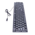 Miniatyrbillede 4 af 8: Tastatur Farverigt Lys Stabilt 104 taster Suspenderet Keycap Kablet Mekanisk Gaming Keyboard