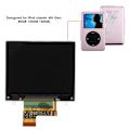 Pikkukuva 8 / 8: Vaihdettava korjausosa sisäinen LCD-näyttö iPod Classic 6. sukupolvelle 80 Gt 120 Gt 160 Gt