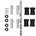Miniatyrbilde 7 av 8: RC forlengelses- og utvidelseskobling med 5,5 mm bor for SCX10/TRX4 1/10 RC-bil 20 mm