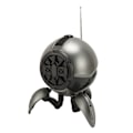 Miniatyrbild 4 av 8: Bluetooth-högtalare multifunktionell snygg HiFi förlustfri ljud färgglad andningslampa bärbar FM-radio för inomhus utomhus grå